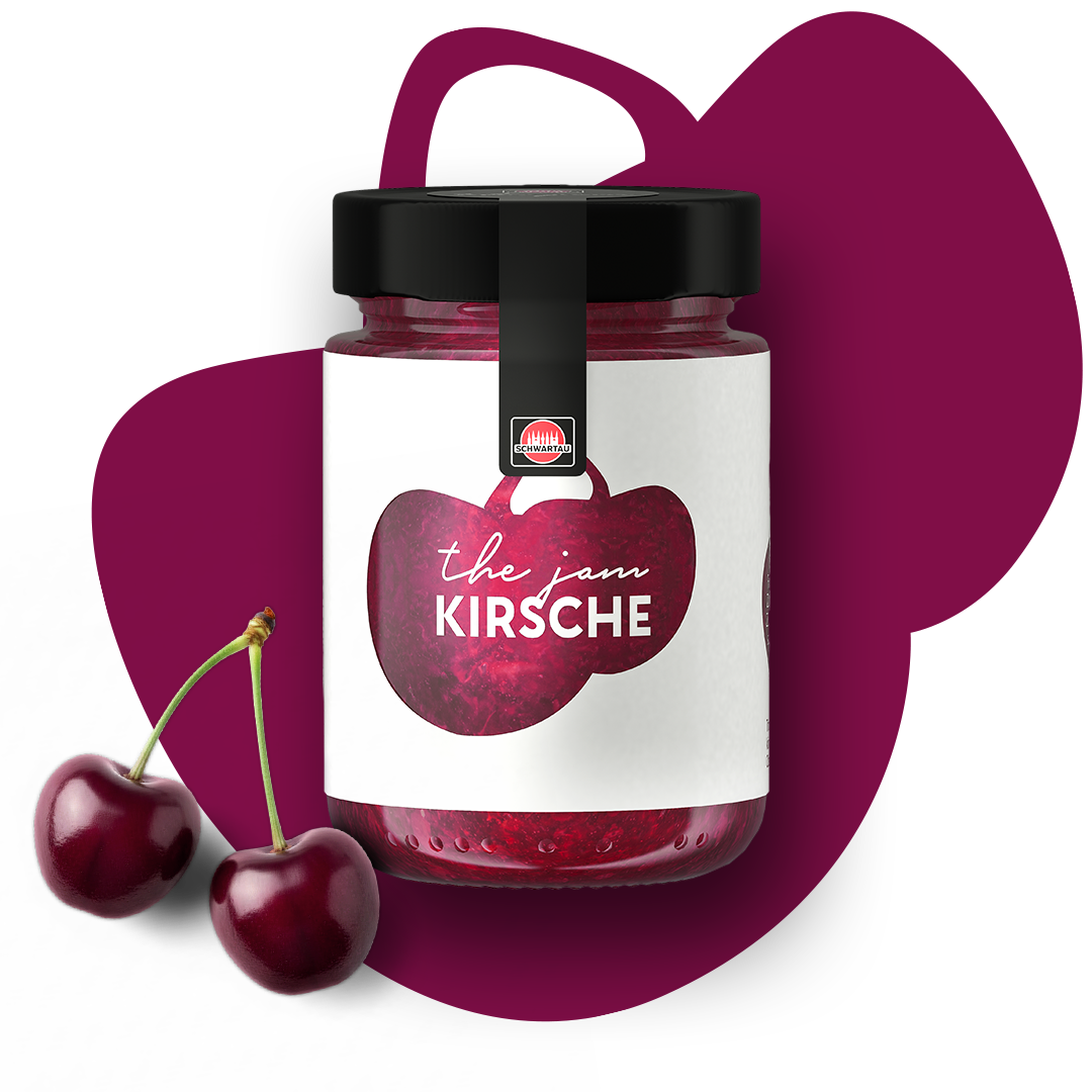 Packshot the jam Kirsche